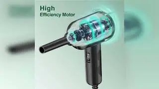 Review: Air Duster - Electric Air Blower - 5.74oz High Power Cleaning for Computer - PC - 2 Ge...