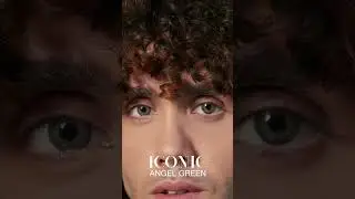 Iconic Angel Green Rengi | Beauty Serisi #colorcontactlenses #renklilens #colorlens #iconiclens