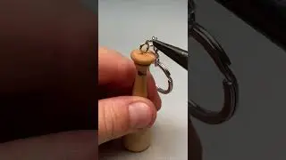 wooden keychain: easy and interesting #diy  #handmade