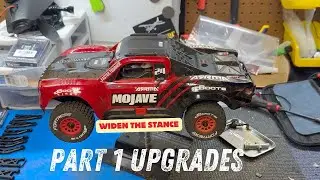 Part 1 Upgrades to Arrma Mojave Grom!