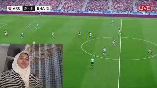 🔴Arsenal vs Brighton Live I English Premier League 2025 I Full Match Streaming I eFootball PES 21