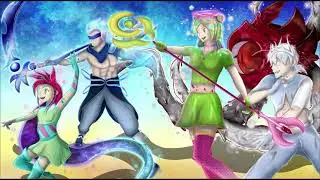 Artwork Layers | Gemnite (Fanart cross-over of League of Legends and Houseki no Kuni)