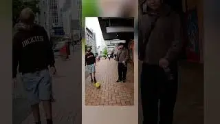 Passing stranger football #shorts #football