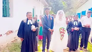 Sadi Procession video// PRADEEP WEDS SINGREN// Church marriage// #churchmarriage #birkera #pradeep