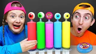 Mukbang Jello Shooter race 틱톡 챌린지 먹방 TikTok Challenge by MUKACHU