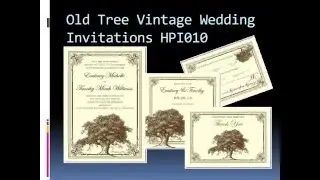 vintage wedding invitations@ Happyinvitation.com