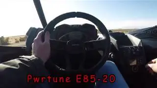 Maverick X3 Stage 3 vs E85 0-60 Comparison