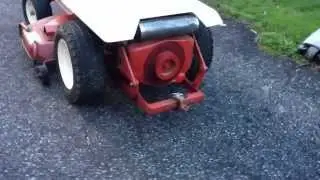 1974 Gravely 816 with an Onan CCKA 16.5 hp engine.