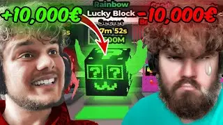 PACK OPENING de Lucky Block les PLUS RARES de Steal A Brainrot avec @atmrbx  ! (je gagne 10,000&euro;🤯)