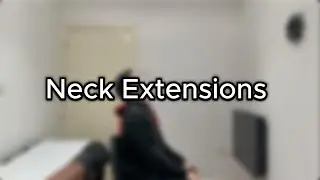 Neck Extension Stretch