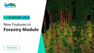 Exploring LiDAR360 v8 Forestry Module: Advanced Tool for Smarter Forest Analysis