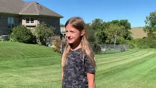 Canadian kid pretends to speak with British accent