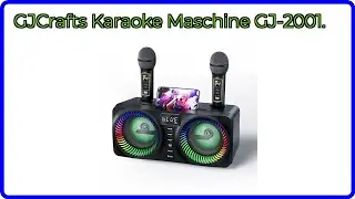 BEWERTUNG (2025): GJCrafts Karaoke Maschine GJ-2001.. WESENTLICHE Einzelheiten
