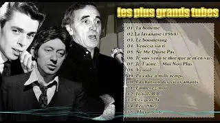 Top Chanson Francaise Ann&eacute;e 80 :Charles Aznavour ,Jacques Brel,Serge Gainsbourg