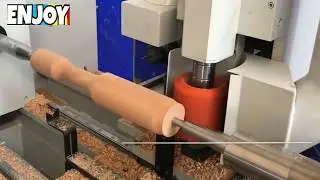 Amazing Modern Wood Lathe Machine Working, Fastest CNC Technology Incredible Woodworking Machines