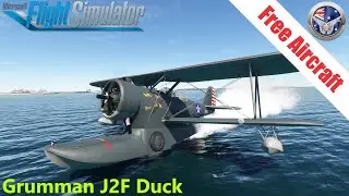 Freeware Aircraft - Grumman J2F Duck - Flight/Review - Microsoft Flight Simulator 2020