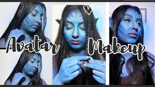 Avatar makeup look tutorial || full face professional makeup technique ||Avatar makeup look ||