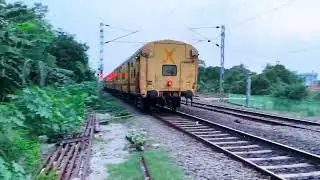 💥Fire Wap7 /Wap4 Hul & Mayurakshi Express with new Model Local at Chuchura Station