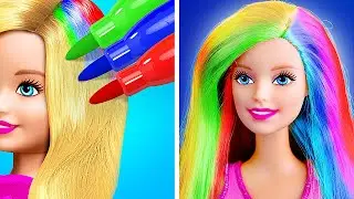 Schoonheidstips en -hacks voor poppen! Totale make-over voor poppen met beauty gadgets