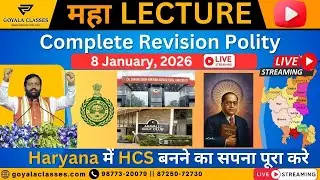 Hayana HCS 2026 |Indian Polity (form Regulating Act 1773 till Indian Council Act 1909)