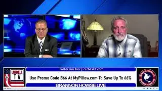 Pastor Jim Tarr interviews with Brannon Howse on frankspeech.com