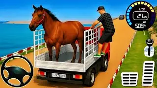Farm Animals Transport Truck 3D - Wild Animal Cargo Truck Game - Android GamePlay 