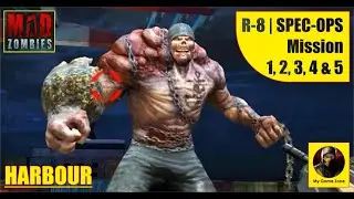 Mad Zombies | R 8 | Harbour | SPEC-OPS | 1, 2, 3, 4 & 5 Boss #gameplay #androidgames