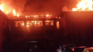 Massive Fire breaks out in Bone & Joint Hospital Barzulla, Srinagar