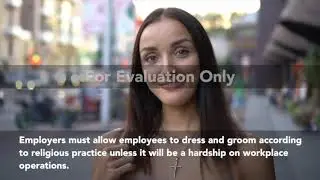 Religious Harassment and Discrimination in the Workplace