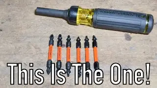Лучшая многофункциональная отвертка? Обзор ударной трещоточной отвертки Klein 13-в-1.