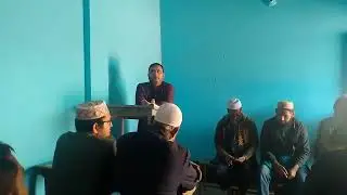 মেগা ১-২-৩ ইউনিটের সাধারণ সভায় বক্তব্য রাখছেন জামায়াতে ইসলামির মনোনীত কাউন্সিলর প্রার্থী  আল আমিন। 