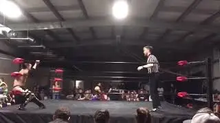 Cross body off the top rope!