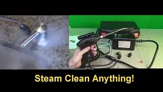 BEAMNOVA Brand High Pressure Handheld Steam Cleaner 700W, 248F in less than 15 seconds REVIEW