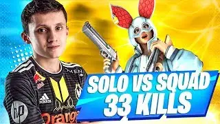 VITALITY MAXALIBUR - SOLO VS SQUAD 33KILLS