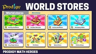 Prodigy NEWS / UPDATE : Prodigy World Stores: Prodigy Math game: