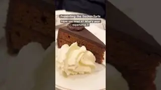 The Famous Sacher-Torte at Vienna #vienna#sachertorte#sacher#longwait#christmas#vacation#austria
