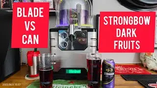 Strongbow dark fruits comparison - Blade keg Vs Can - review No. 1035