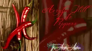 Acrylic Still Life Peppers | Step by Step Acrylic Painting Still Life Tutorial