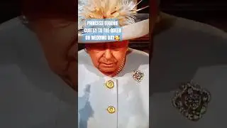 QUEEN'S EPIC REACTION TO PRINCESS EUGENIE CURTSY ON HER WEDDING DAY TO JACK BROOKSBANK #kingcharles