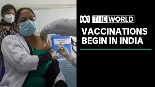 India kicks off 'world's largest' coronavirus vaccination campaign | The World