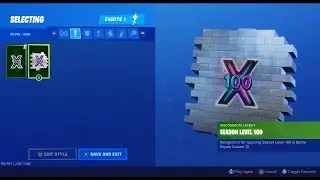 Fortnite Season 10 Level 100 Rewards