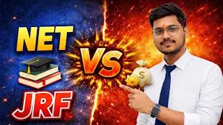 NET vs JRF &ndash; कौन सा बेहतर है? | Complete Comparison by Alok Sir
