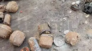Open German Scrap Rusted Compressors #pakmetal #scrap #motor #copper #electric #compressor #germany