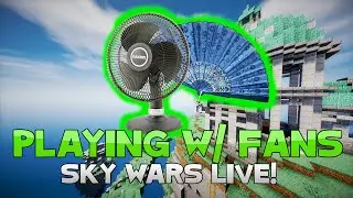 PLAYING SKYWARS WITH FANS! [LIVE!] ( Hypixel Skywars )