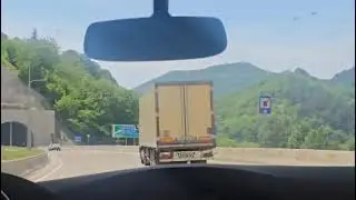 E60  European route.  France to Kyrgyzstan