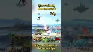 Rare Wario downsmash (#45)