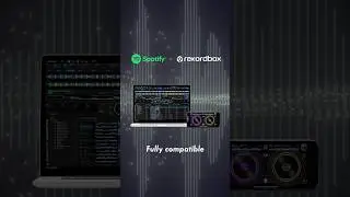 The latest rekordbox for iOS/Android App is now compatible with Spotify.