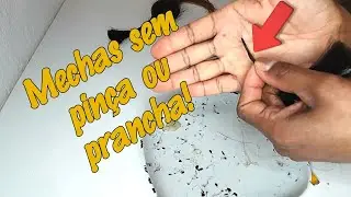 COMO FAZER MECHAS DE QUERATINA SEM PINCA OU PRANCHA PARA MEGA HAIR NO ITALIANO E MICROLINK #megahair