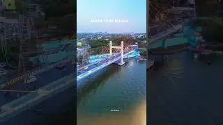 Bhopal Ka bada talab 💫🌌 #shorts #ytshorts #bhopal #droneshot #upperlake #badatalab