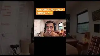 ARE GIRLS ACTUALLY FUNNY? 😂🤔 #sneako #interview #funny #girls #meme